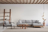 Corner sofa on the right Eti Gray