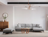 Corner sofa on the right Eti Gray