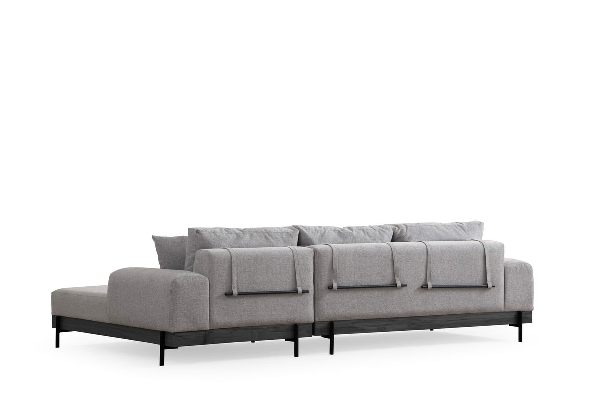 Corner sofa on the right Eti Gray