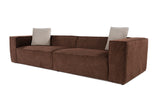 4-seater sofa lora brown