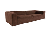 4-seater sofa lora brown