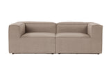 Modular sofa 2-seater forums brown