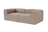 Modular sofa 2-seater forums brown