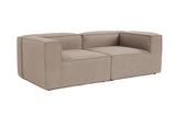 Modular sofa 2-seater forums brown