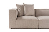 Corner sofa Sora Sand Beige