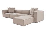 Corner sofa Sora Sand Beige