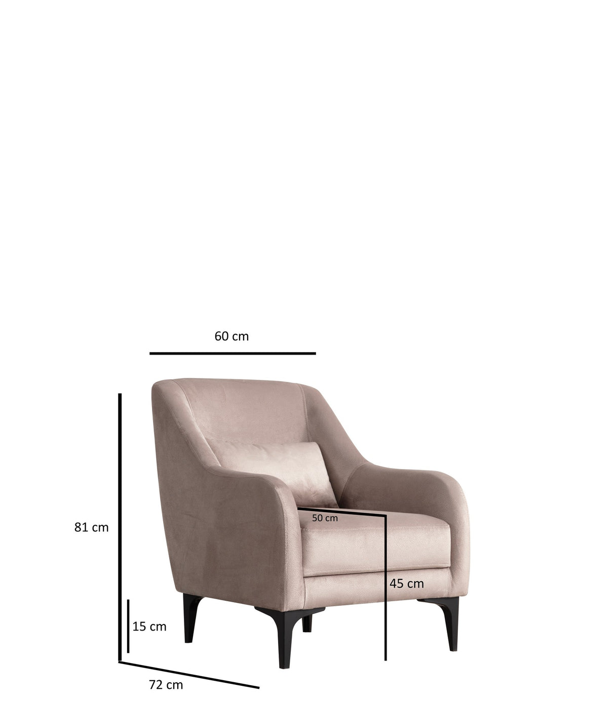 Armchair Astana Beige