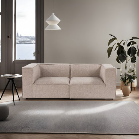 2-seater sofa sora sand beige