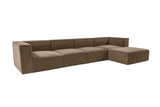 Corner sofa sora brown