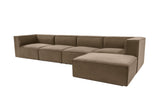 Corner sofa sora brown