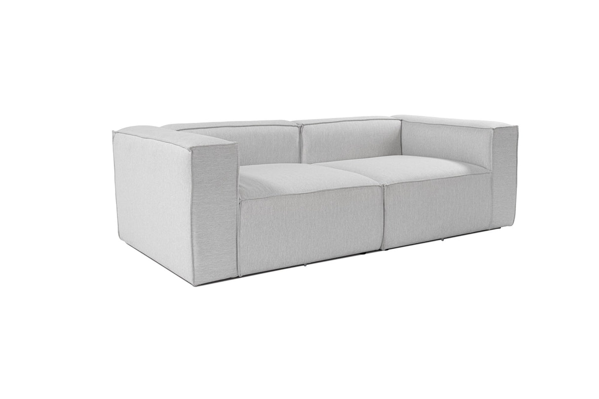 Modular bank 2-seater forums light gray