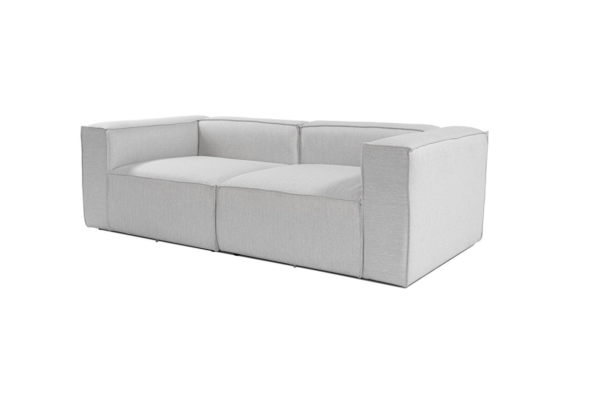 Modular bank 2-seater forums light gray