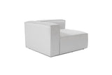 Corner Element Left Modular Bank Fora Light gray