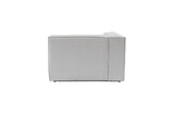 Corner Element Left Modular Bank Fora Light gray