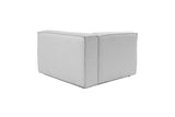 Hoek Element Right Modular Bank Fora Light gray