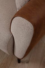 3-seater sofa bed Aren Beige Cinnamon