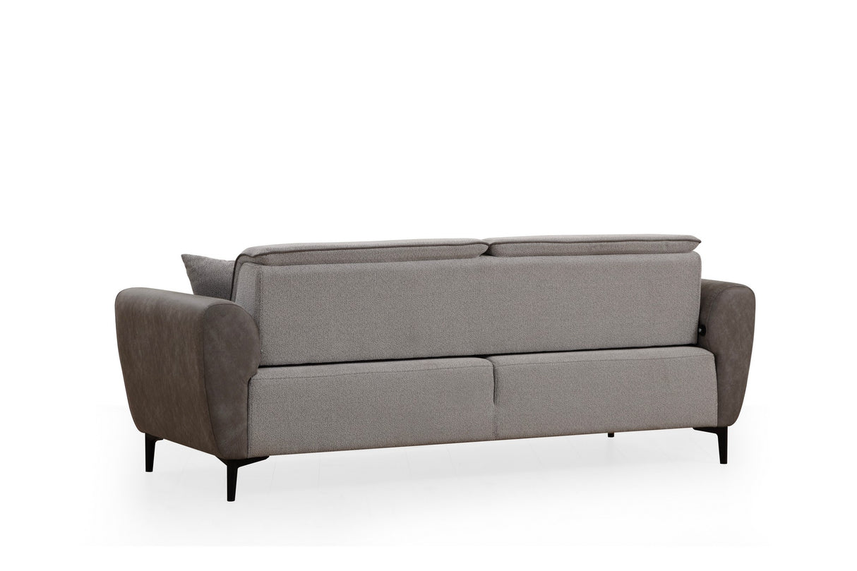 3-seater sofa bed Aren Gray