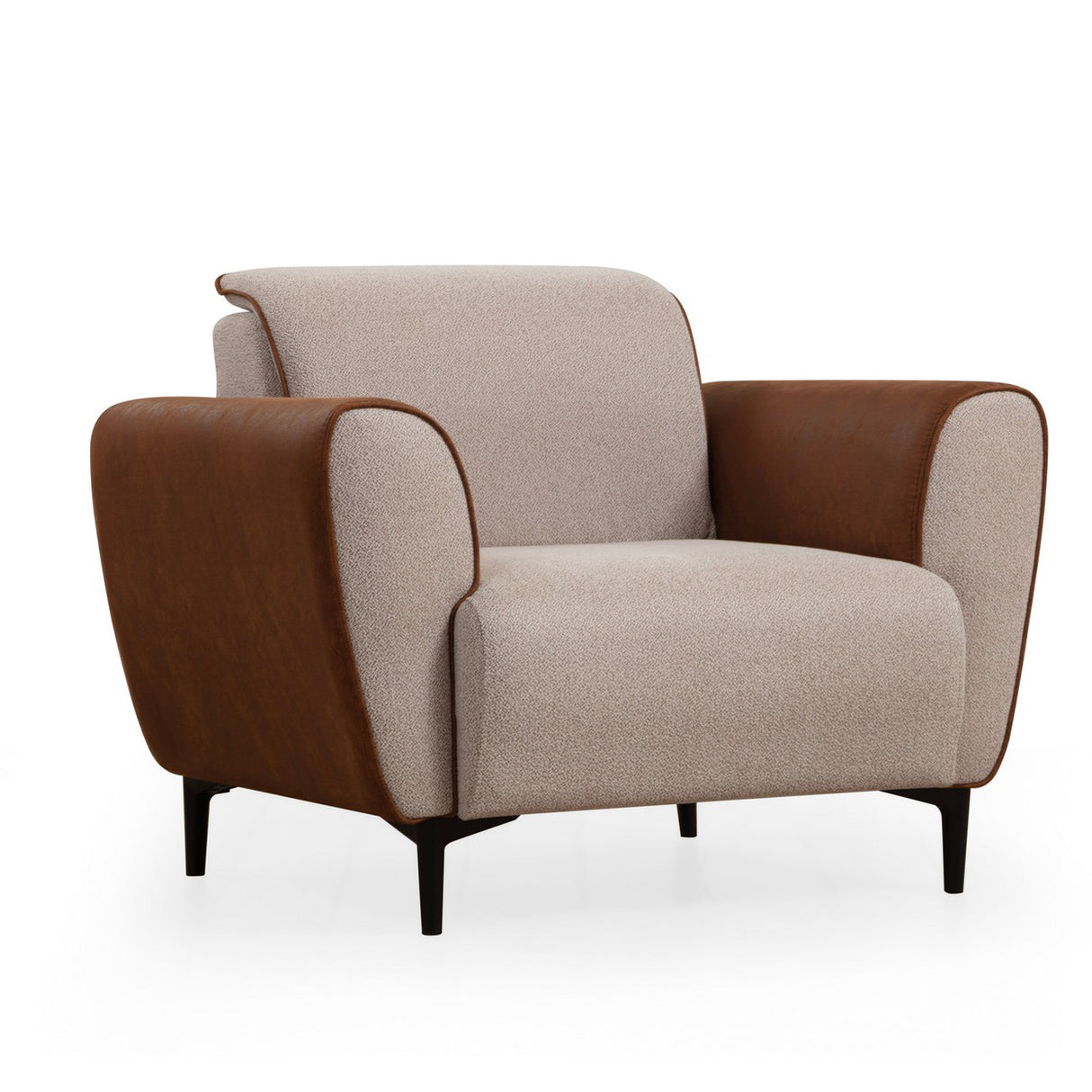 Armchair ear beige cinnamon