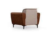 Armchair ear beige cinnamon