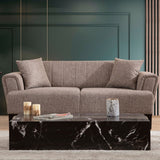 2-seater sofa hamlet light brown