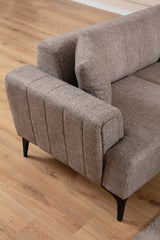 2-seater sofa hamlet light brown