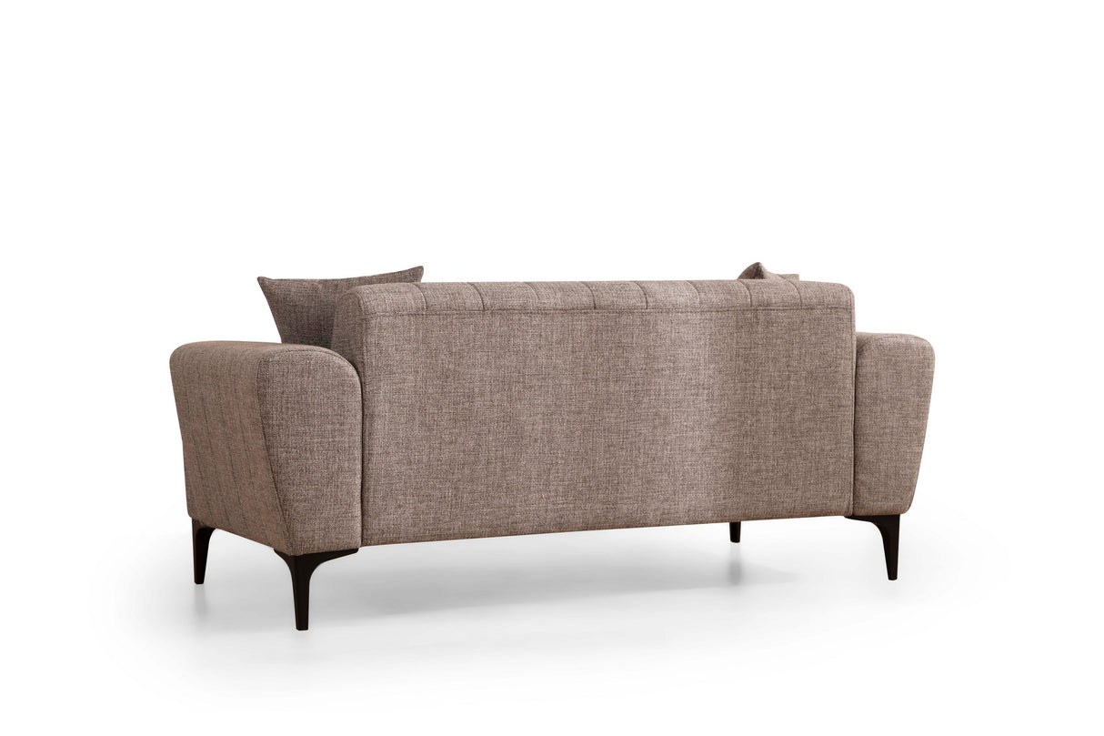 2-seater sofa hamlet light brown