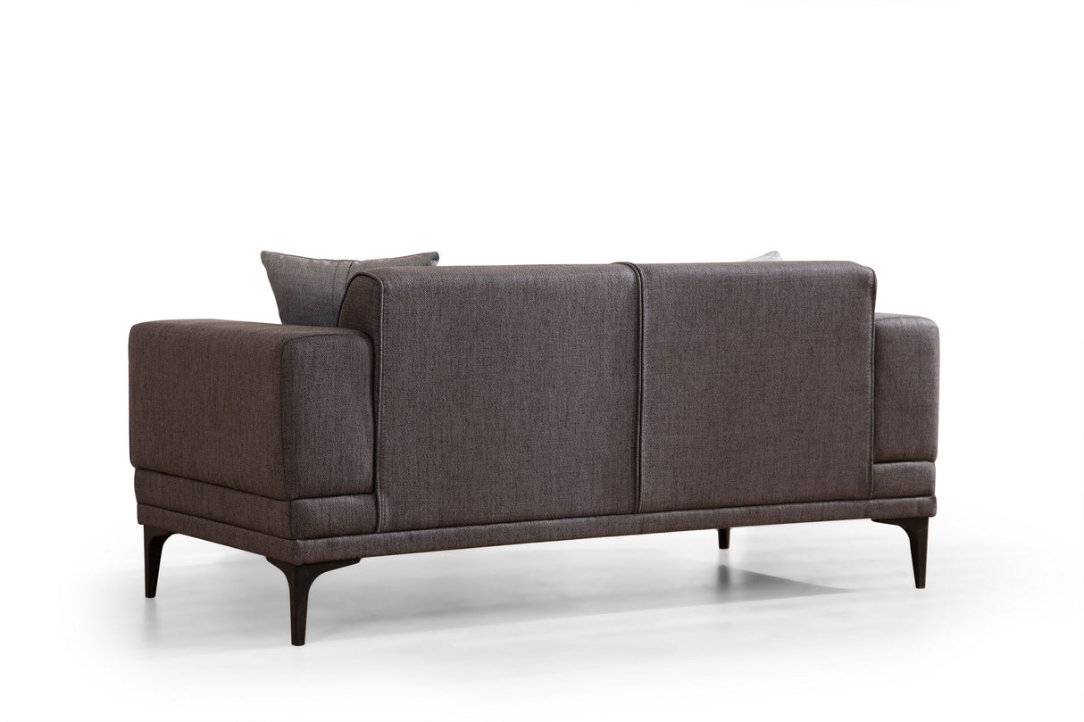 2-seater sofa horizon dark gray