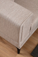 2-seater sofa horizon light brown