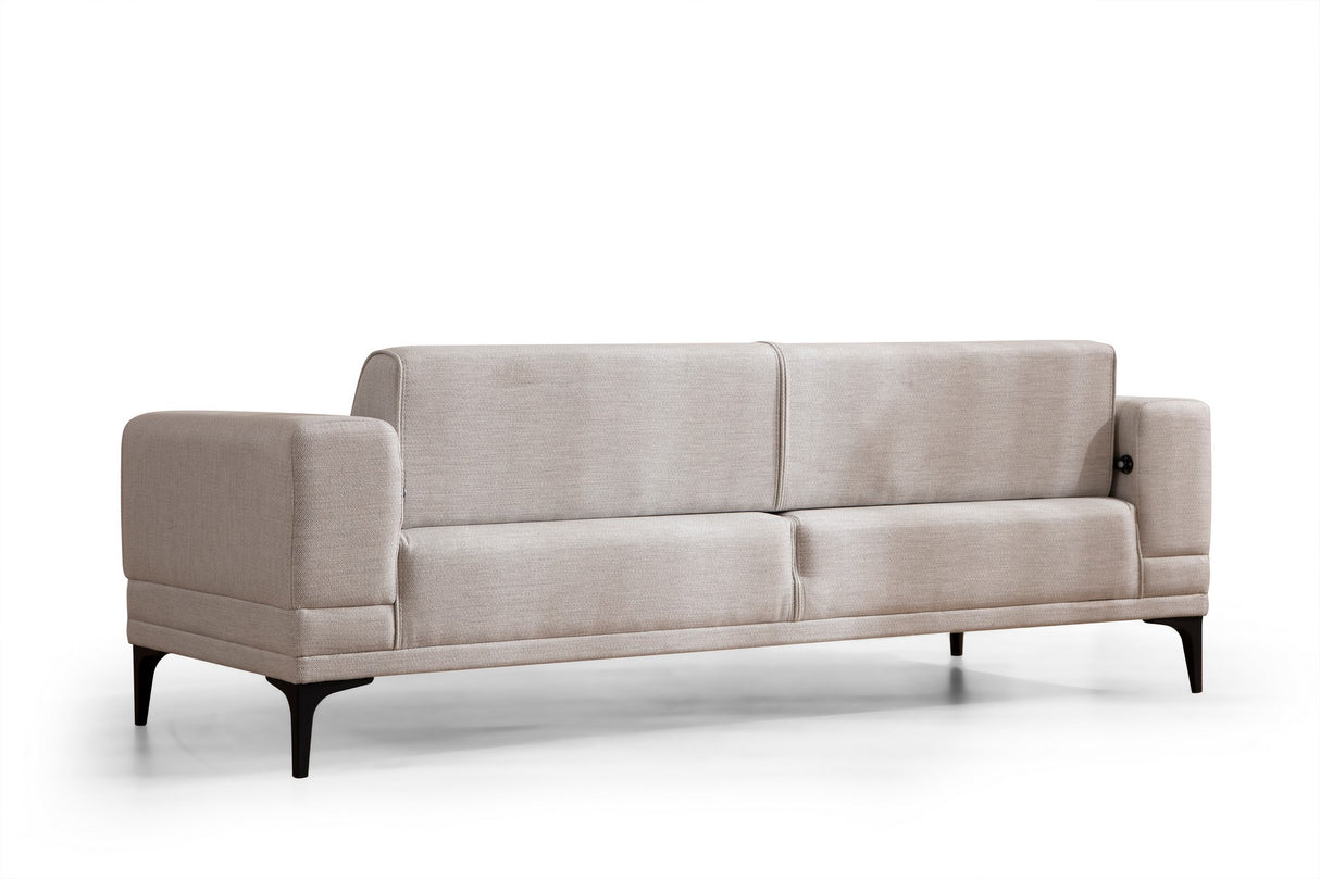 3-seater sofa bed Horizon ecru