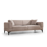 3-seater sofa bed Horizon light brown