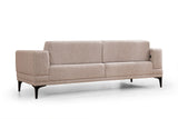 3-seater sofa bed Horizon light brown