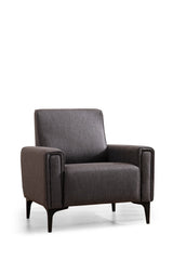 Armchair horizon dark gray