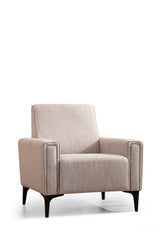 Armchair horizon light brown