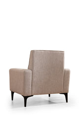 Armchair horizon light brown