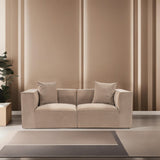 2-seater sofa sora cappucino