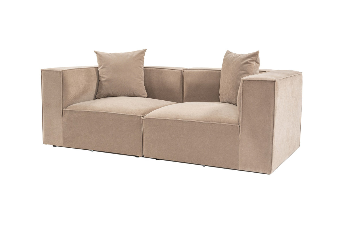 2-seater sofa sora cappucino