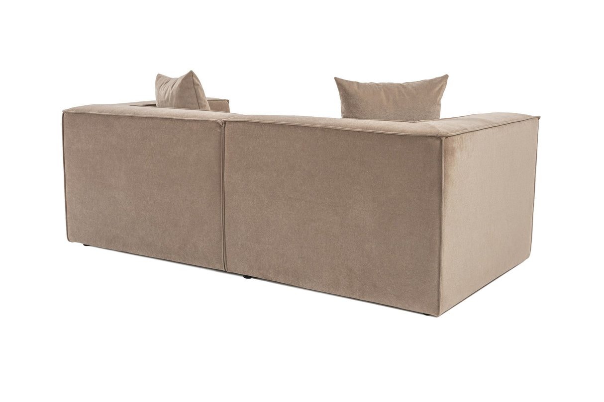 2-seater sofa sora cappucino