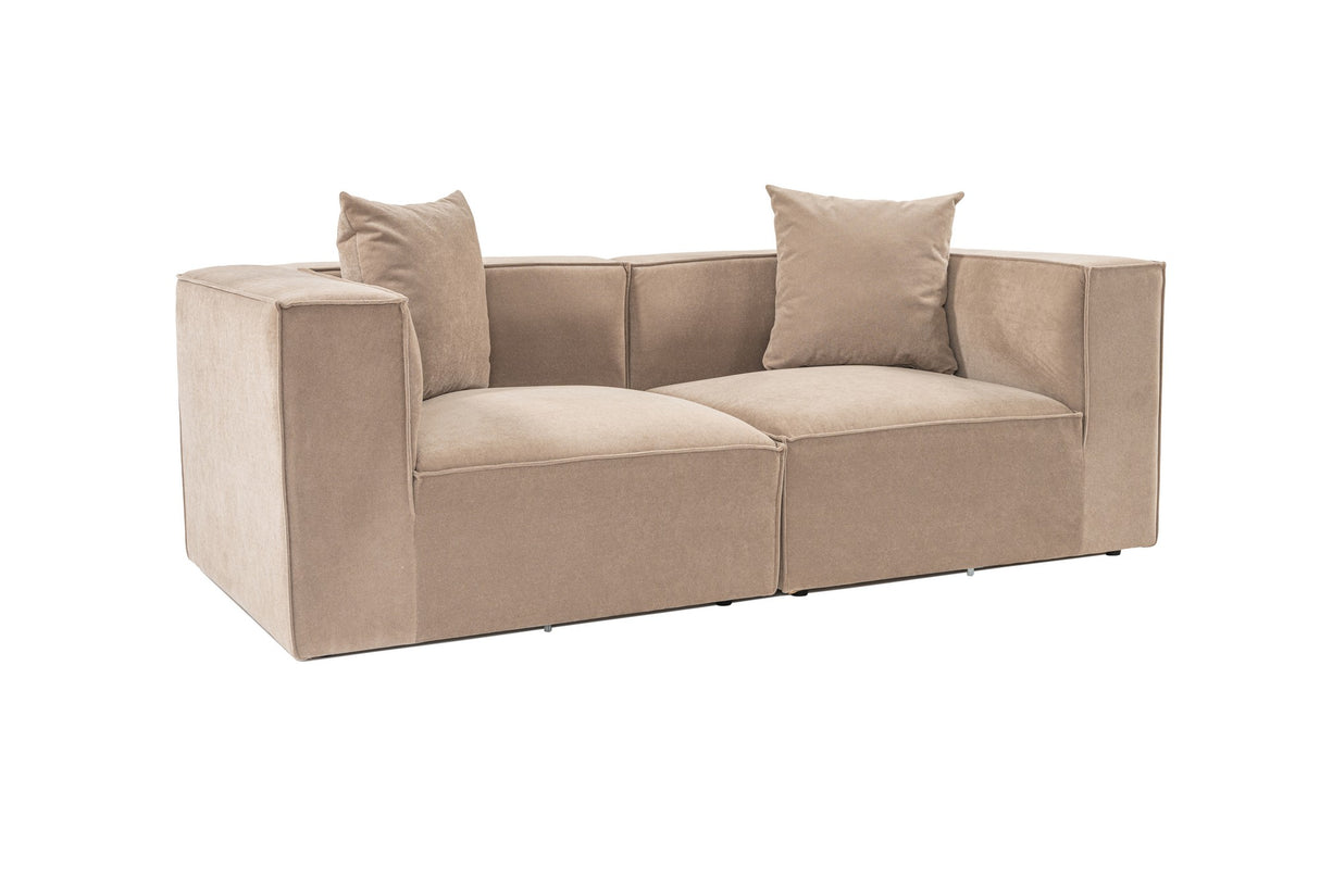 2-seater sofa sora cappucino