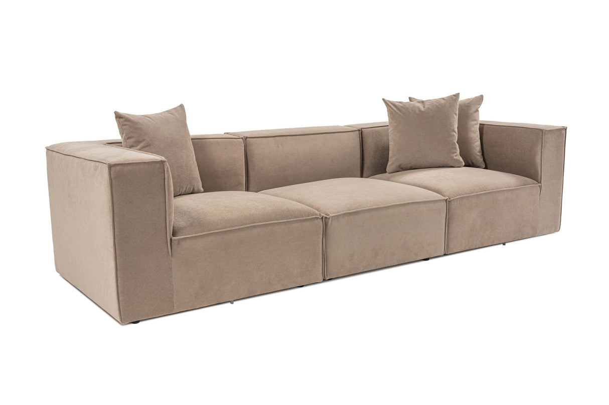 3-seater sofa sora cappucino