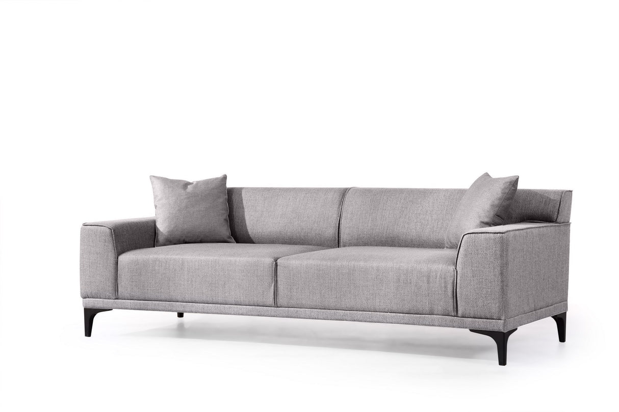 3-seater sofa petra light gray