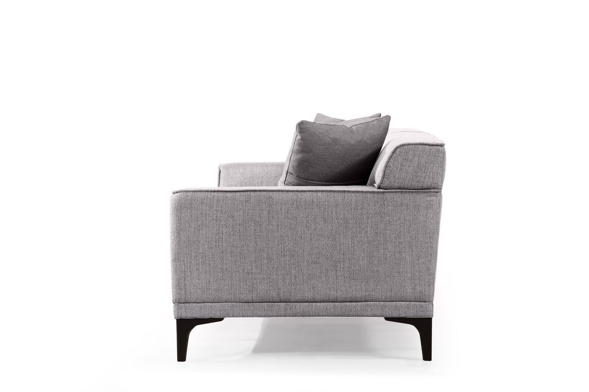 3-seater sofa petra light gray