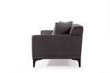 3-seater Bank Petra Anthracite