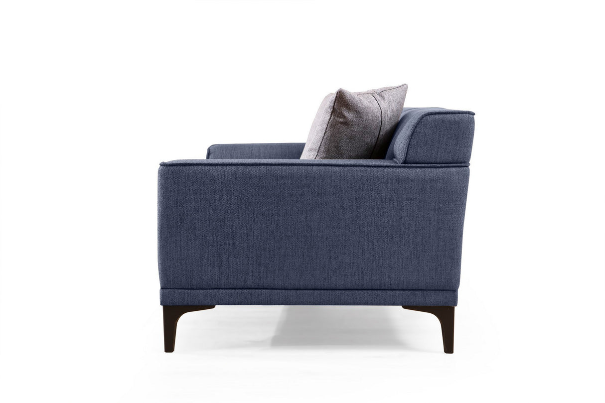 2-seater Bank Petra Blue