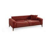 3-seater sofa bed sinor tile red