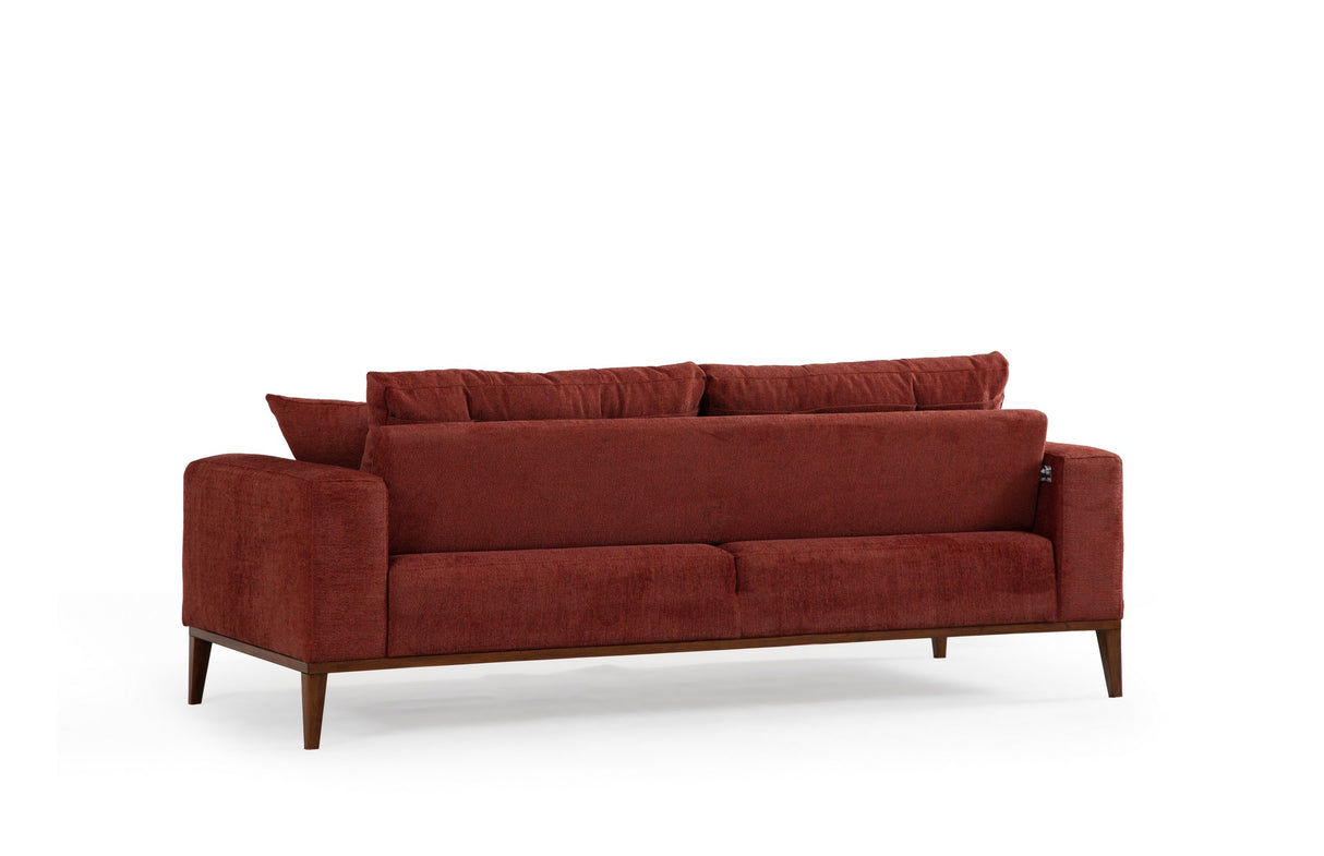 3-seater sofa bed sinor tile red