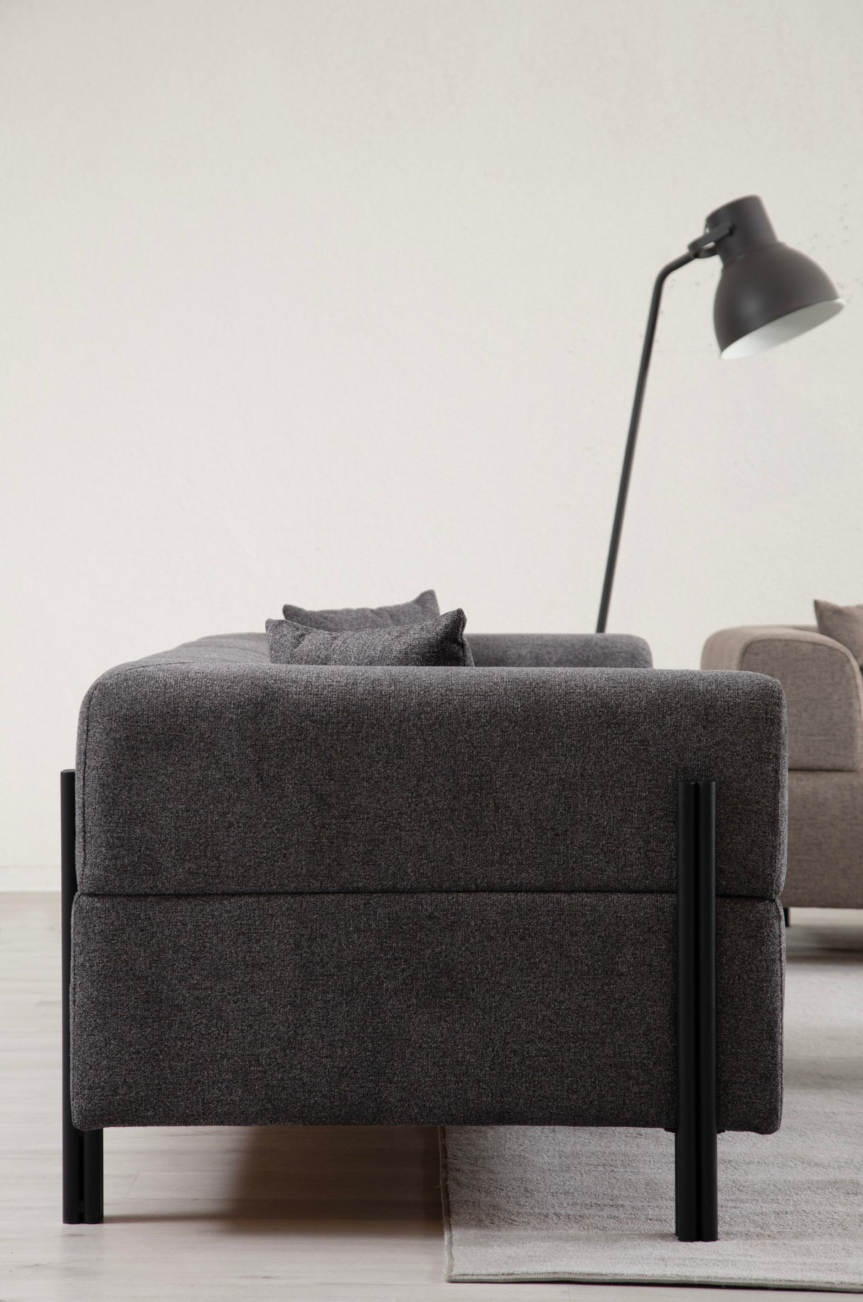 3-seater bank gio anthracite