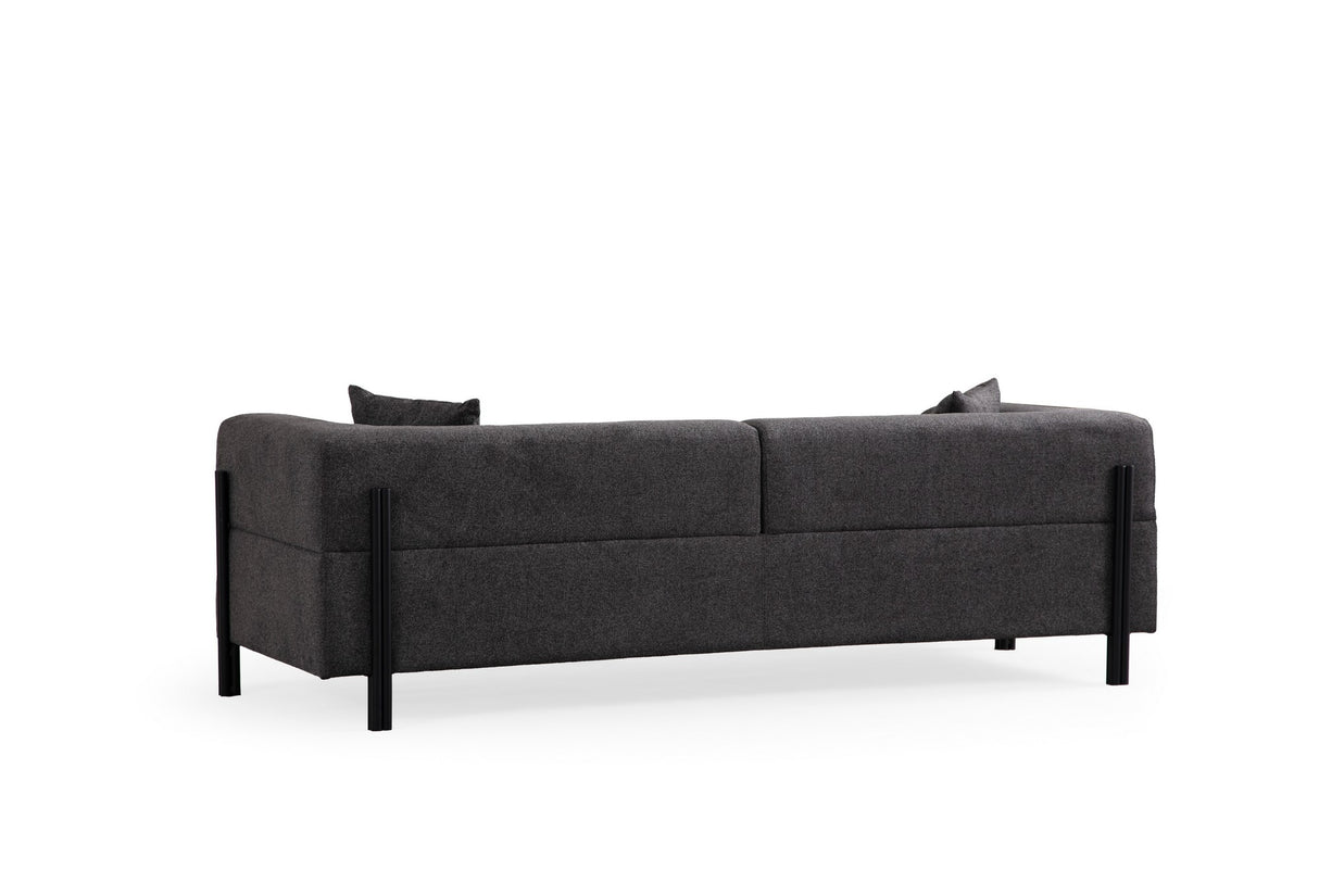 3-seater bank gio anthracite