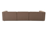 Corner sofa Mora Bruin