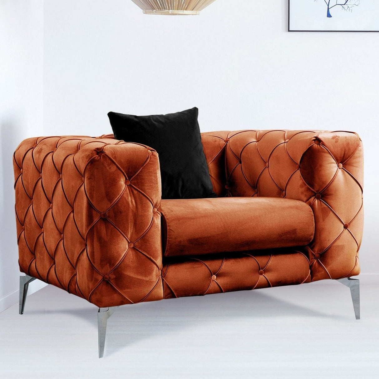 Armchair como orange