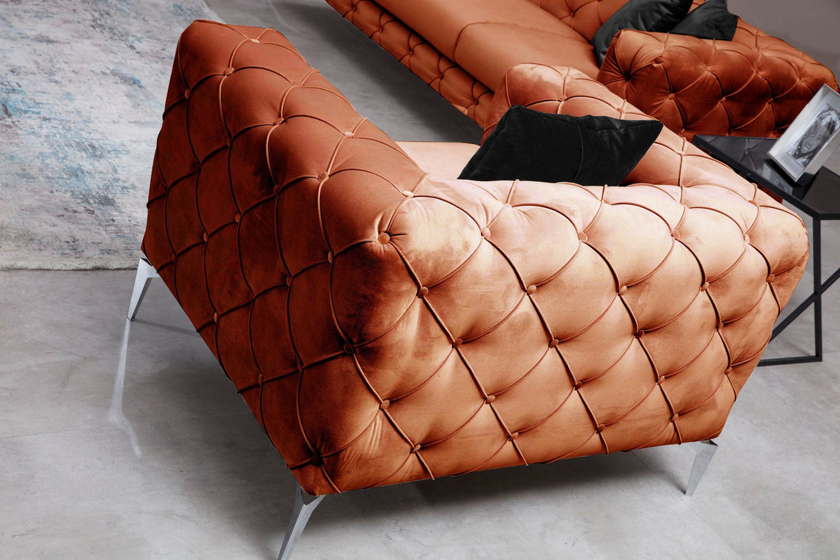 Armchair como orange